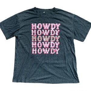 Howdy Print Tee